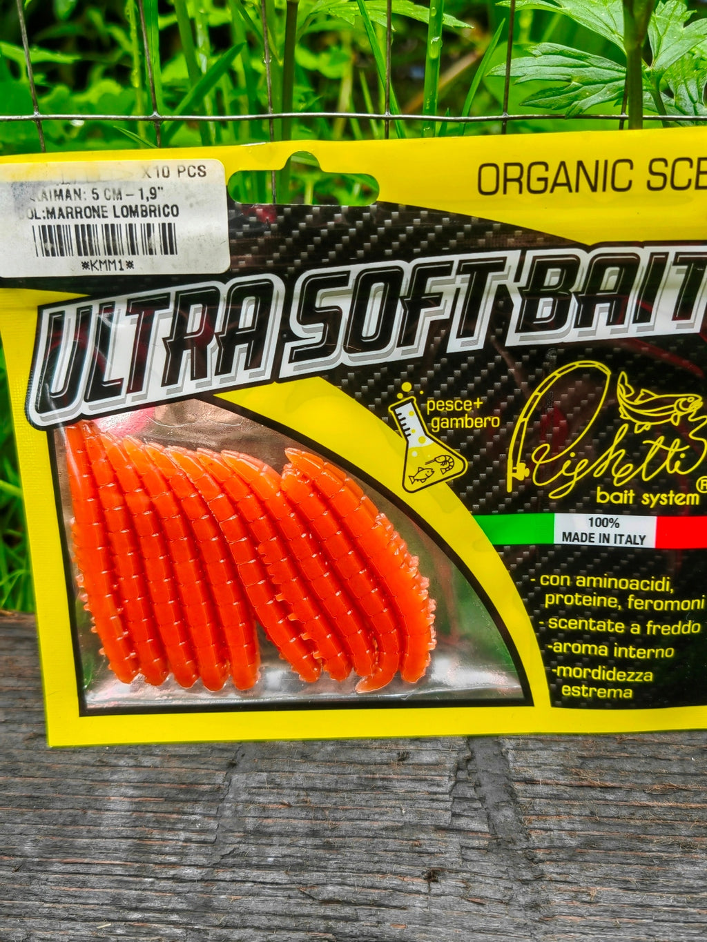 Larwa Kaiman 50 mm Righetti Bait System, kolor MARRONE LOMBRICO — #KMM1, zdjęcie 3