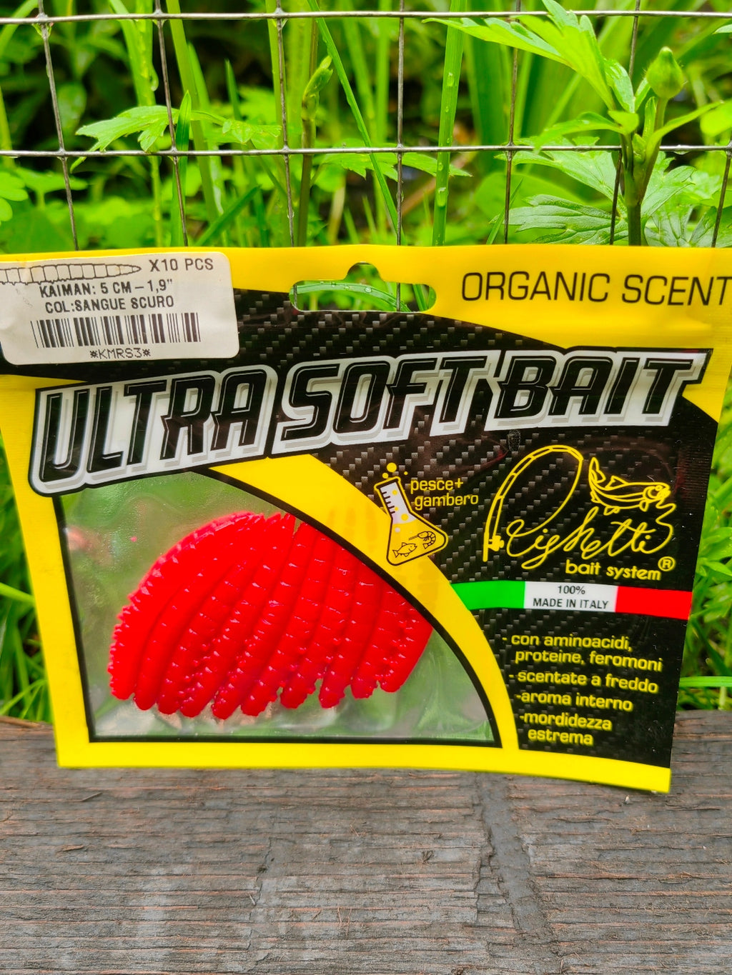 Larwa Kaiman 50 mm Righetti Bait System, kolor SANGUE SCURO — #KMRS3, zdjęcie 3