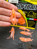 Imitacja nimfy 40 mm Righetti Bait System, kolor ARANCIO GHOST REFLEX — #NFA3P4, zdjęcie 1