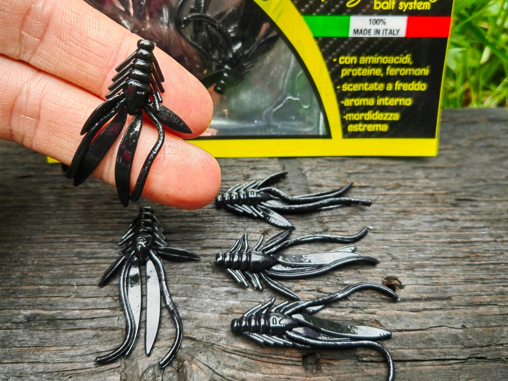 Imitacja nimfy 40 mm Righetti Bait System, kolor NERO — #NFN14, zdjęcie 2