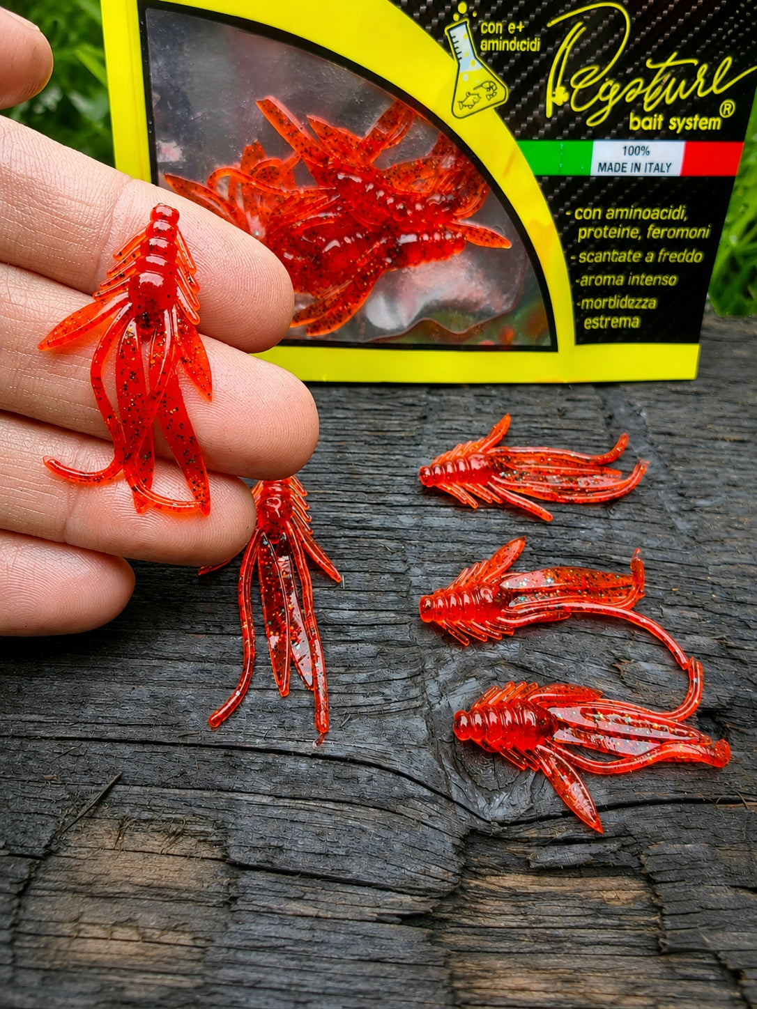 Imitacja nimfy 40 mm Righetti Bait System, kolor #NFRG4, zdjęcie 2