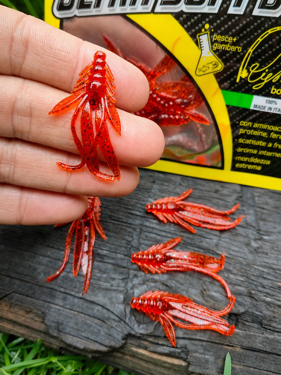 Imitacja nimfy 40 mm Righetti Bait System, kolor #NFRG4, zdjęcie 3