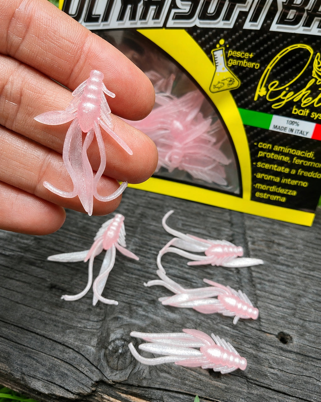 Imitacja nimfy 40 mm Righetti Bait System, kolor #NFRGP4, zdjęcie 1