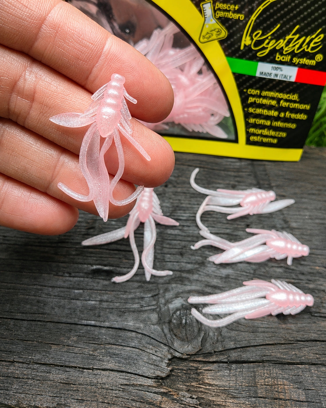 Imitacja nimfy 40 mm Righetti Bait System, kolor #NFRGP4, zdjęcie 2