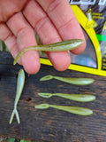 Jaskółka Spin Tail 6 cm Righetti Bait System, kolor BICOLORE OLIVA-CREMA REFLEX — #SVBC10, zdjęcie 1
