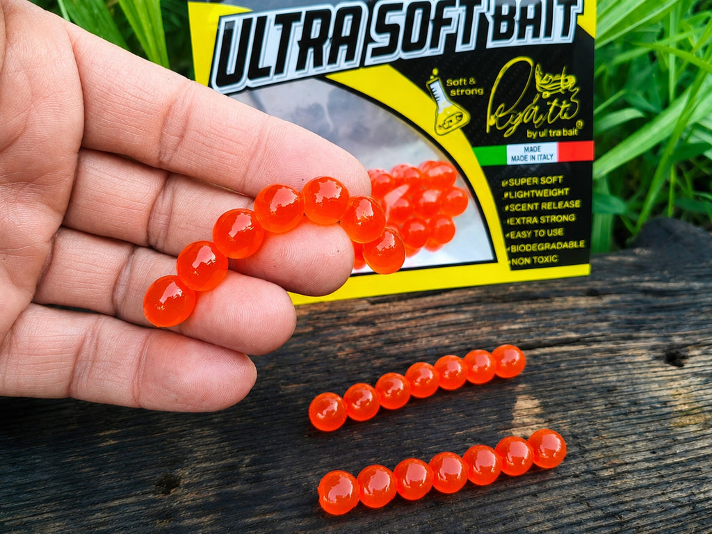 Imitacja ikry 10 mm Righetti Bait System, kolor ARANCIO SCURO — #USA51, zdjęcie 2