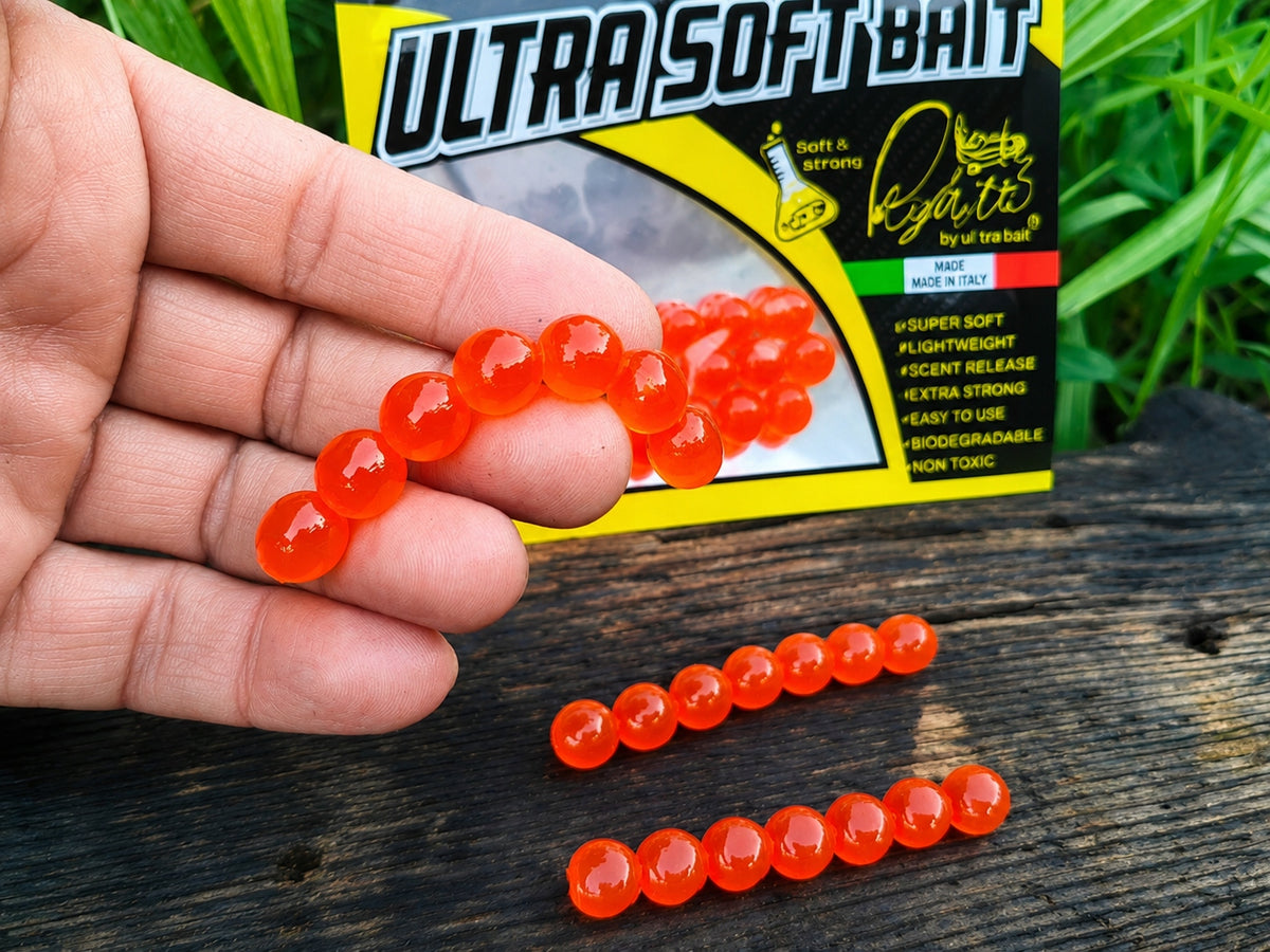 Imitacja ikry 10 mm Righetti Bait System, kolor ARANCIO SCURO — #USA51, zdjęcie 2