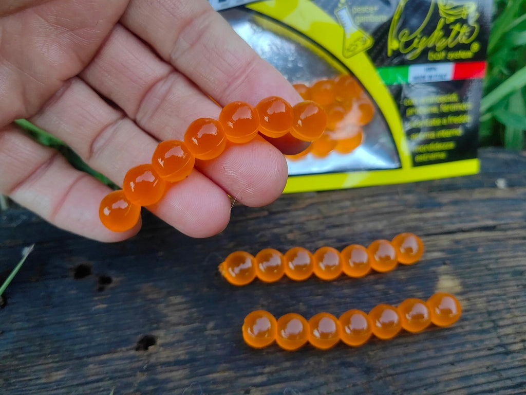 Imitacja ikry 10 mm Righetti Bait System, kolor ARANCIO NATURALE — #USA53, zdjęcie 2