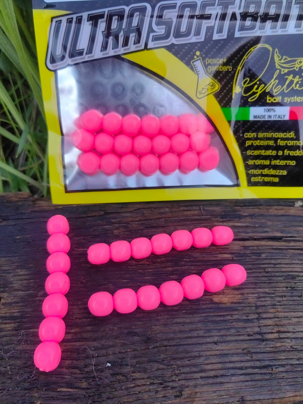 Imitacja ikry 10 mm Righetti Bait System, kolor BUBBLE GUM — #USR1, zdjęcie 3