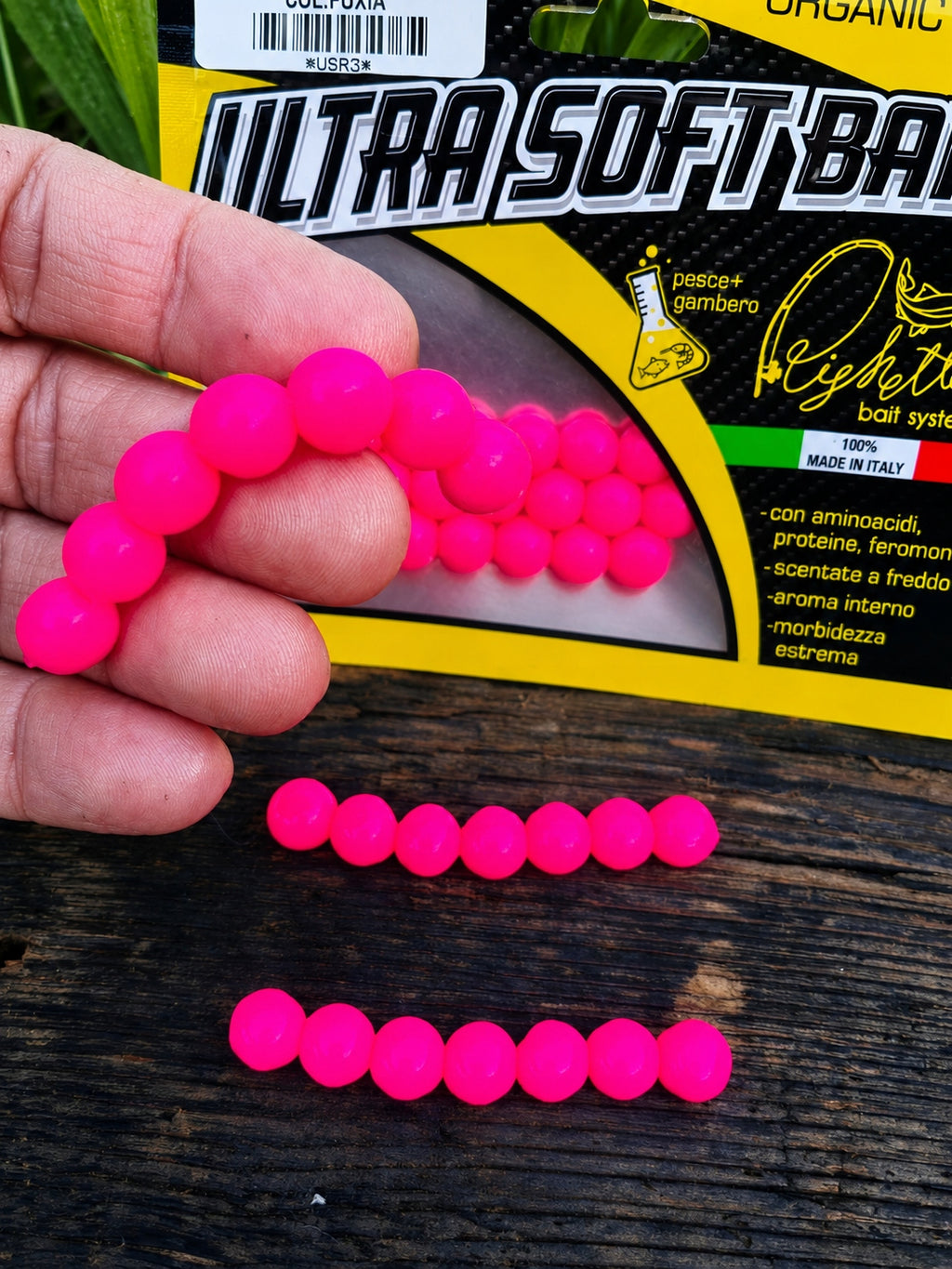 Imitacja ikry 10 mm Righetti Bait System, kolor FUXIA — #USR3, zdjęcie 1
