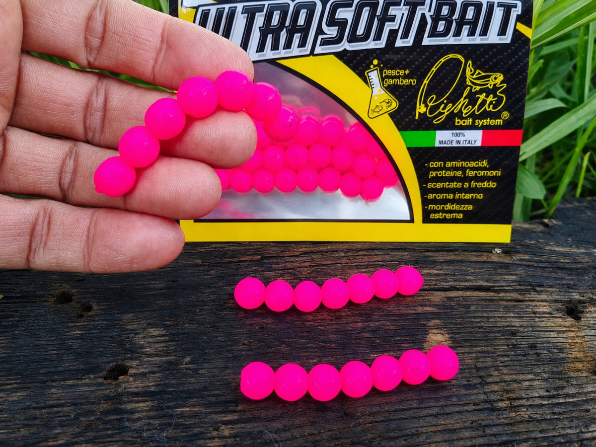 Imitacja ikry 10 mm Righetti Bait System, kolor FUXIA — #USR3, zdjęcie 2