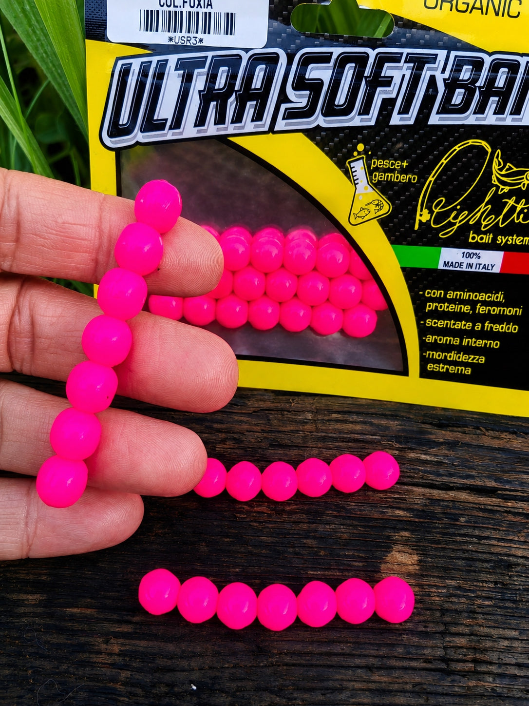 Imitacja ikry 10 mm Righetti Bait System, kolor FUXIA — #USR3, zdjęcie 3