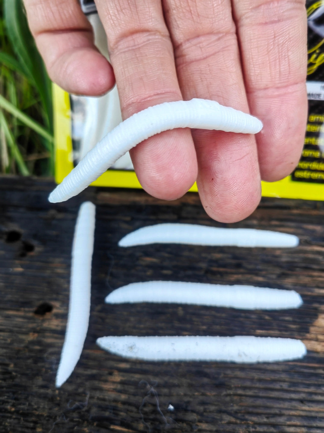 Verme Piatto 6,5 cm Righetti Bait System, kolor BIANCO — #VPB1, zdjęcie 1