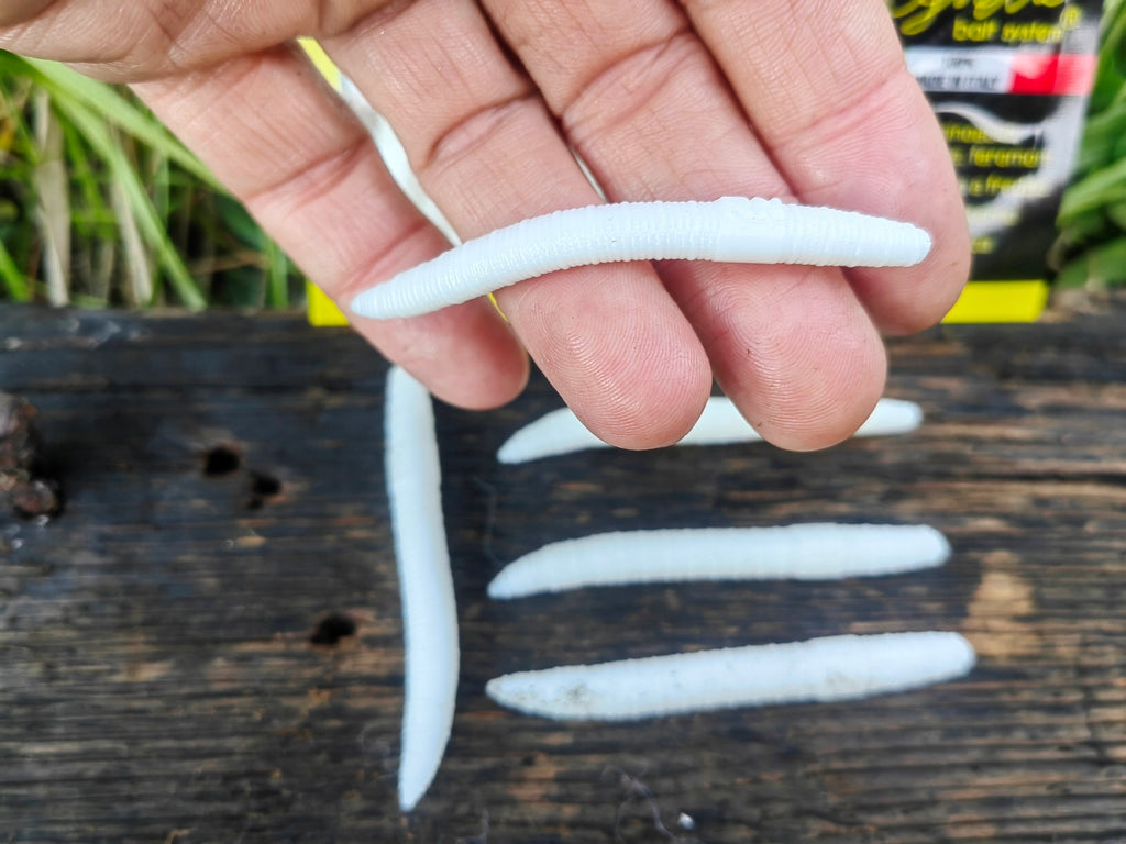 Verme Piatto 6,5 cm Righetti Bait System, kolor BIANCO — #VPB1, zdjęcie 2