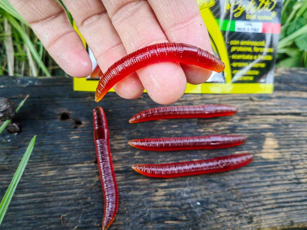 Verme Piatto 6,5 cm Righetti Bait System, kolor COCA COLA GHOST — #VPCA, zdjęcie 2