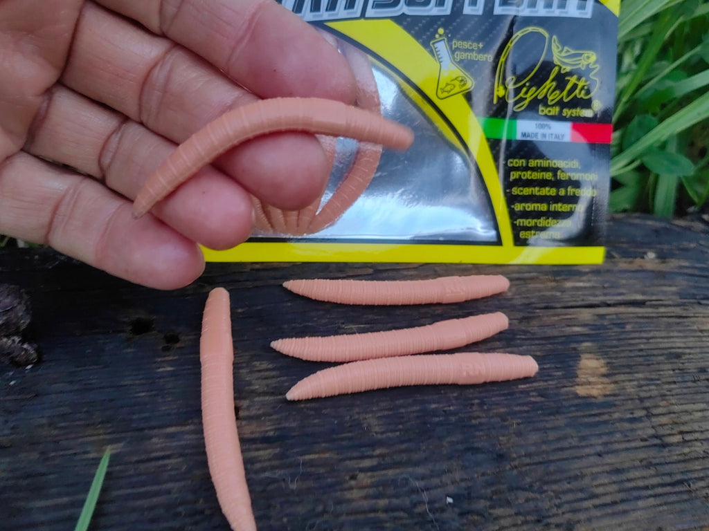 Verme Piatto 6,5 cm Righetti Bait System, kolor CANNELLA — #VPM3, zdjęcie 2