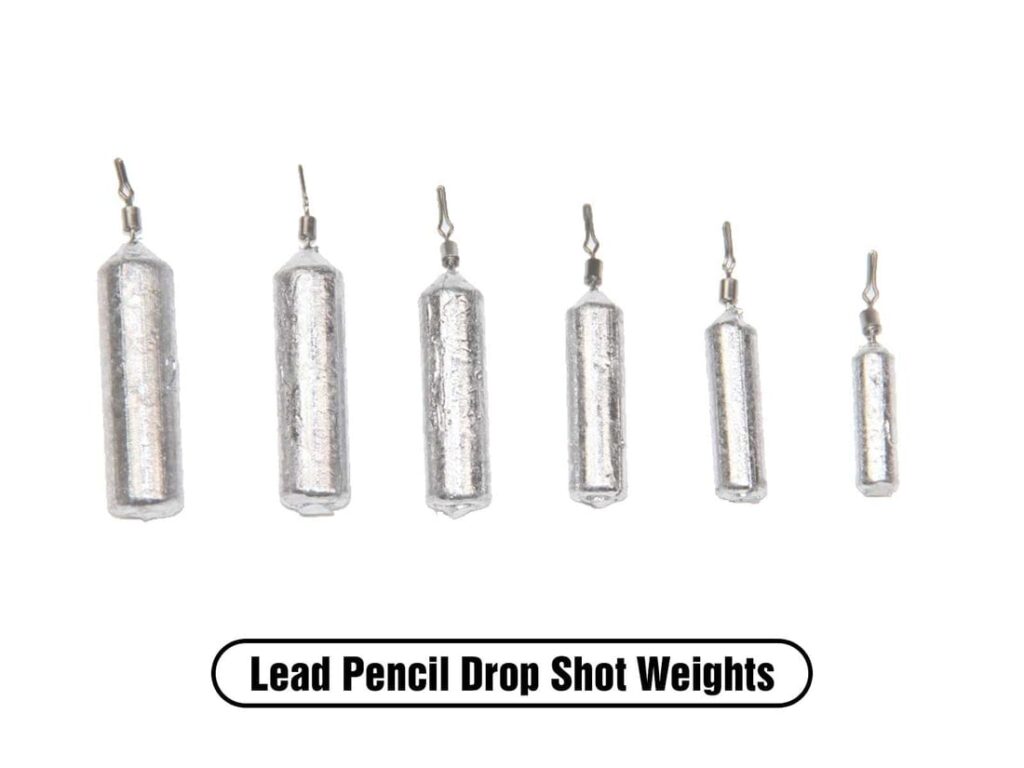X Zone Lures Pencil Drop Shot Weight — zdjęcie modelu