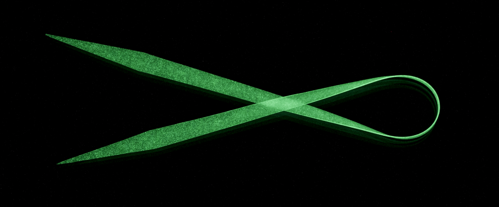 Fish Arrow LumiNova — spódniczki i ogonki — Straight Slim — 5 szt./op. / LumiNova Glow