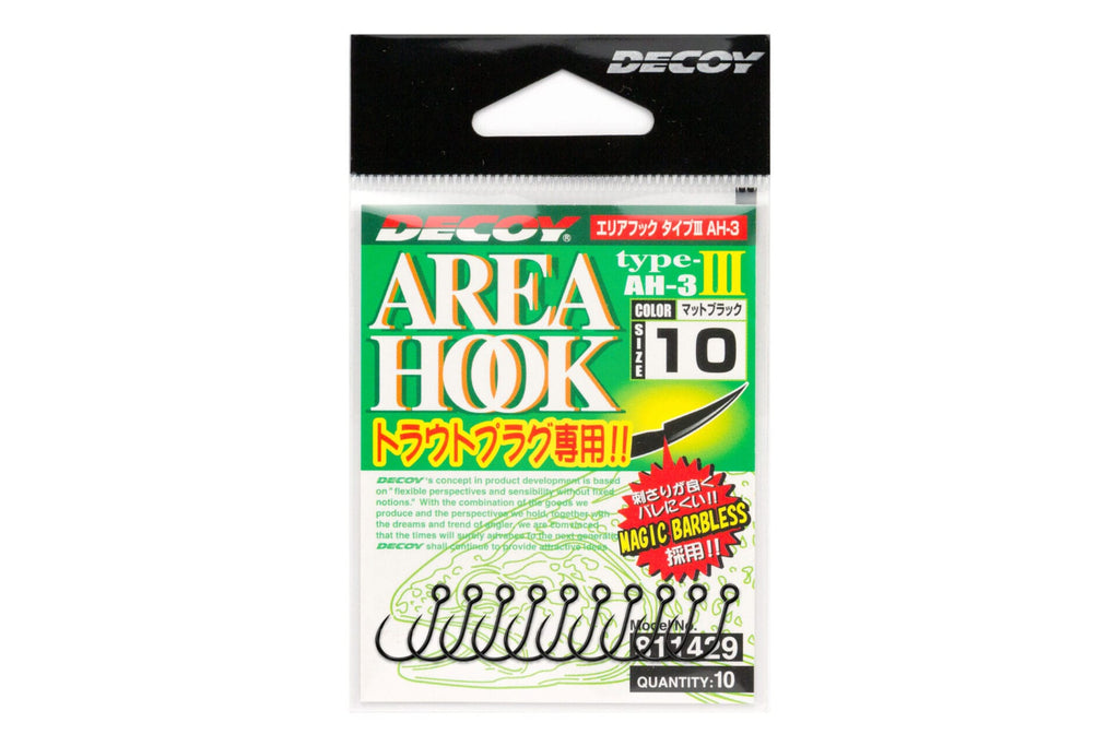 Decoy hak AH-3 Area Hook Type III MatBlack