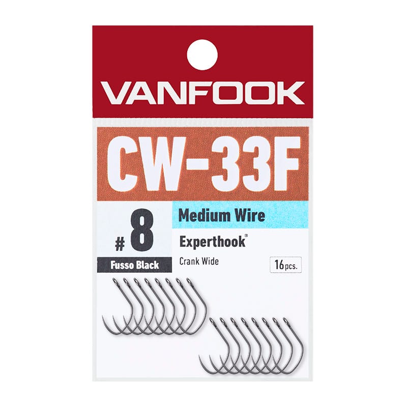 Vanfook hak CW-33F Fusso Black 50 szt.