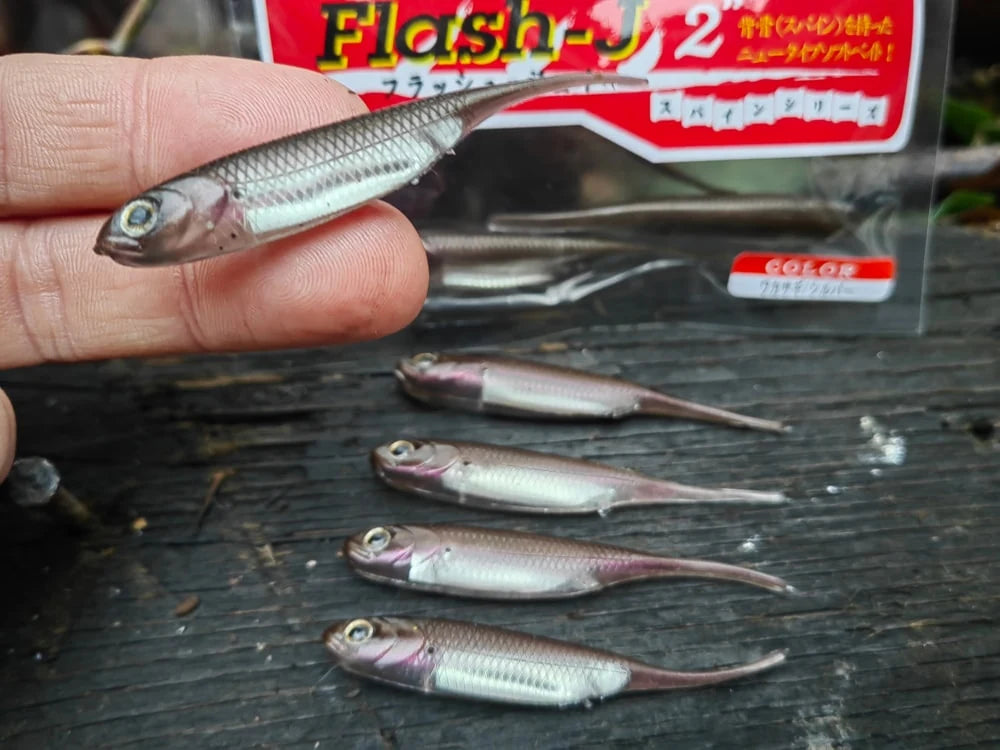 Fish Arrow Flash-J 2″ Wakasagi/Silver #07 — zdjęcie Rybomania