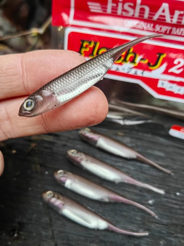 Fish Arrow Flash-J 2″ Wakasagi/Silver #07 — zdjęcie Rybomania
