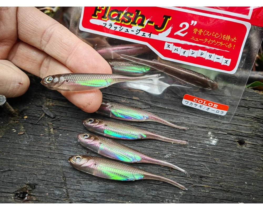 Fish Arrow Flash-J 2″ Wakasagi/Aurora #27 — zdjęcie Rybomania