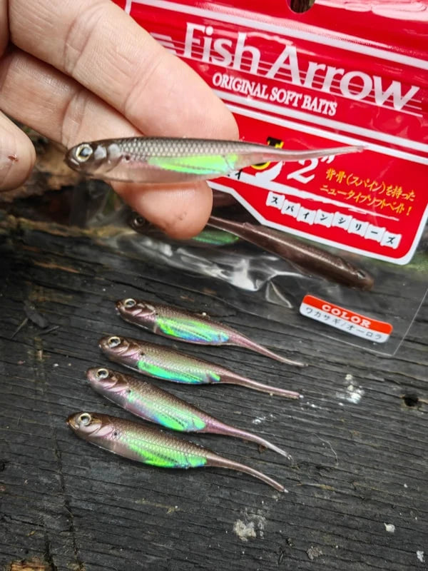 Fish Arrow Flash-J 2″ Wakasagi/Aurora #27 — zdjęcie Rybomania