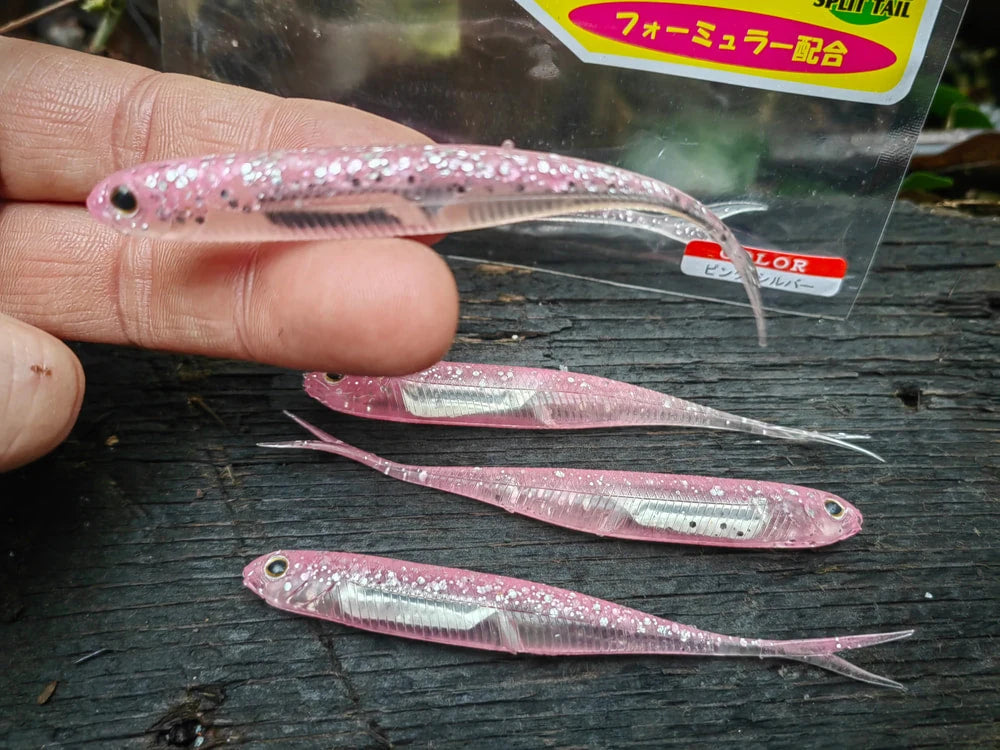 Fish Arrow Flash-J Split 4″ SW — 101 Pink/Silver — zdjęcie Rybomania