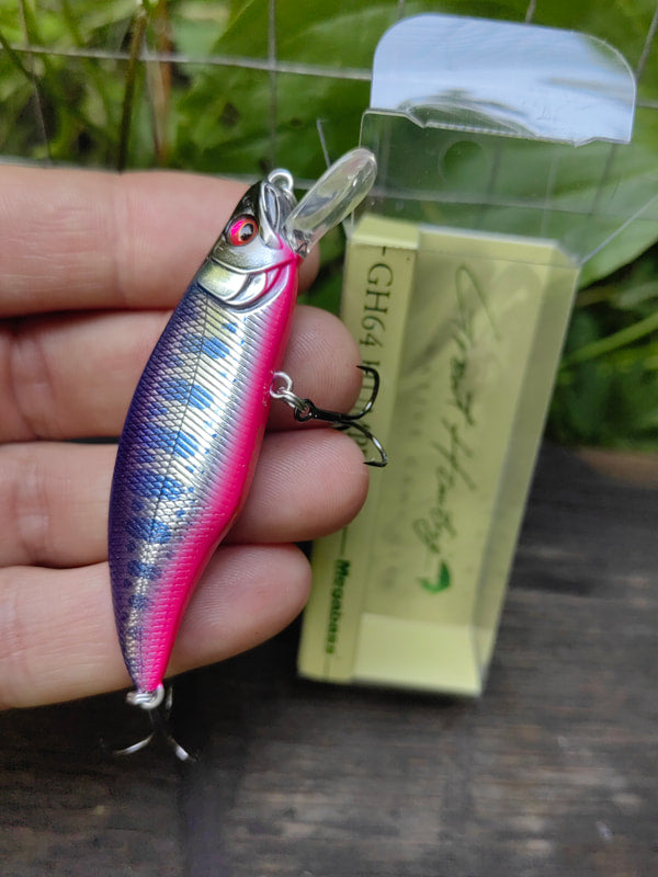 Megabass GH64 Humpback — MBPS M Blue Pink Stream #13 — zdjęcie Rybomania
