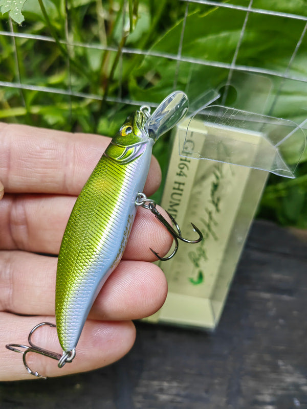 Megabass GH64 Humpback — ASKA AL Shiny Keimura Ayu #06 — zdjęcie Rybomania