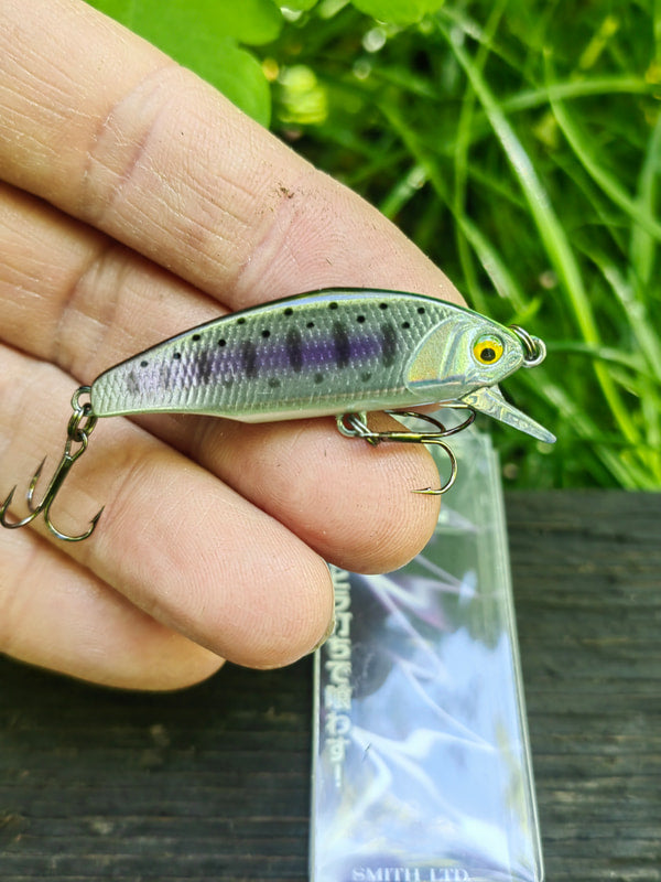 Smith D-Incite 44 — 20 Black-skinned Chartreuse Yamame — zdjęcie Rybomania