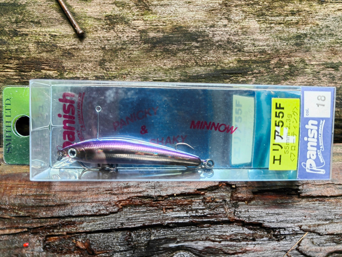Panish Area 55F 18 Purple Back Holo — zdjęcie Rybomania