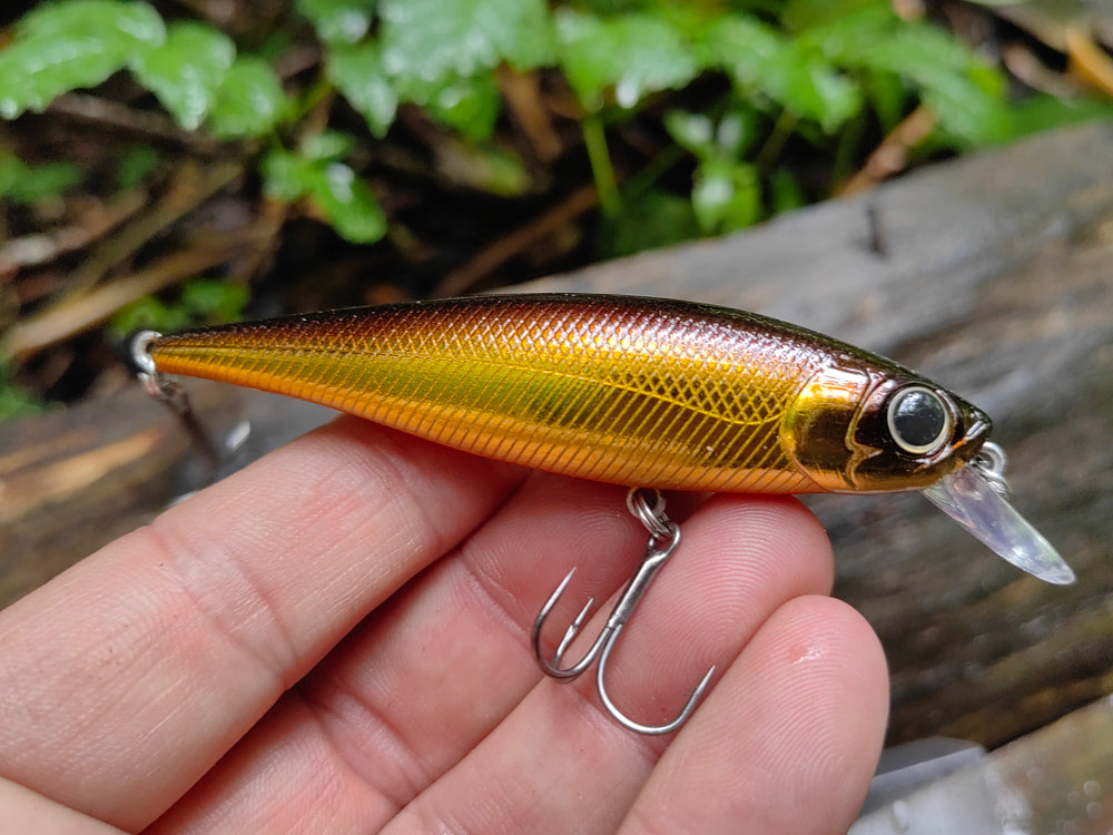 Damiki Striker 90 SP — Black Gold Holo 236H — zdjęcie Rybomania