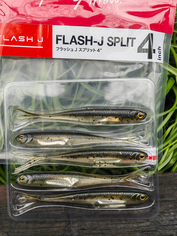 Fish Arrow Flash-J Split 4″ — 02 Watermelon/Silver — zdjęcie Rybomania