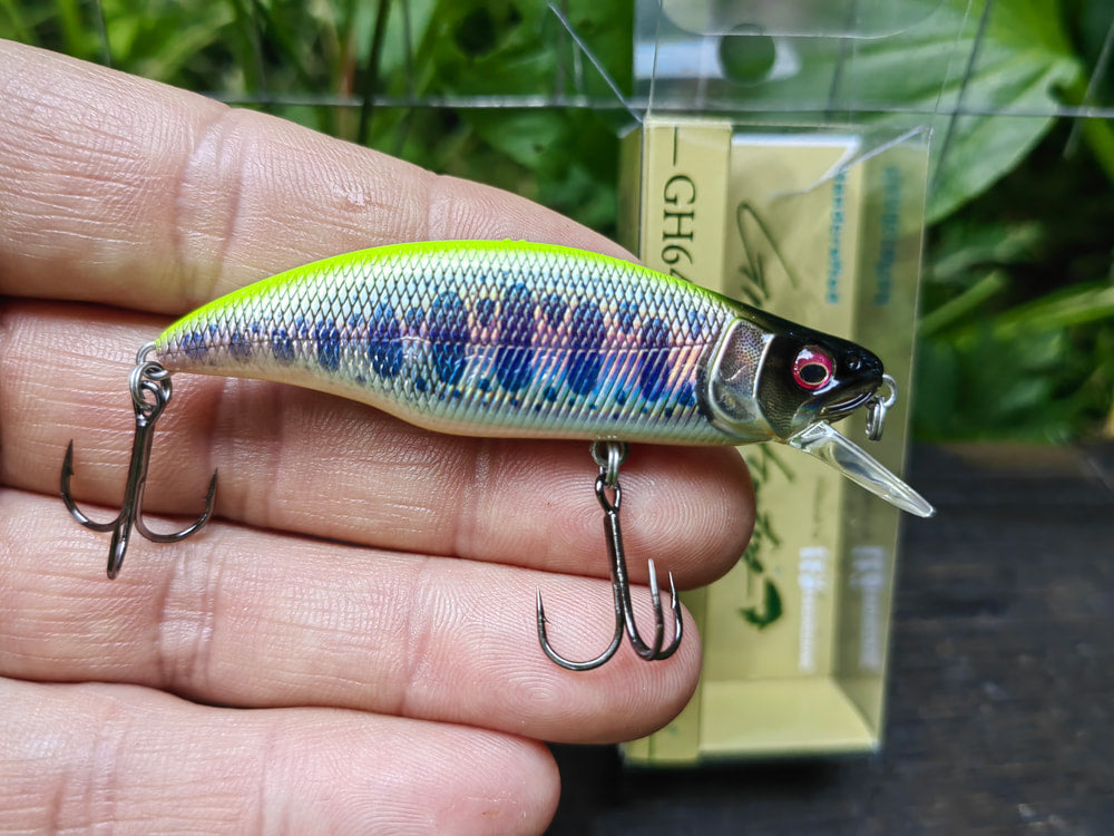 Megabass GH64 Humpback — LCBY LZ Chart Back Yamame #16 — zdjęcie Rybomania