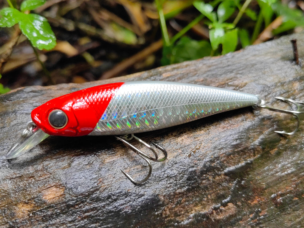 Damiki Striker 90 SP — Red Head Holo 014H — zdjęcie Rybomania