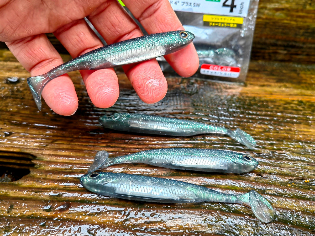 Kopyto Flash-J Shad 4" PLUS SW Inakko/ Silver #112 — zdjęcie Rybomania
