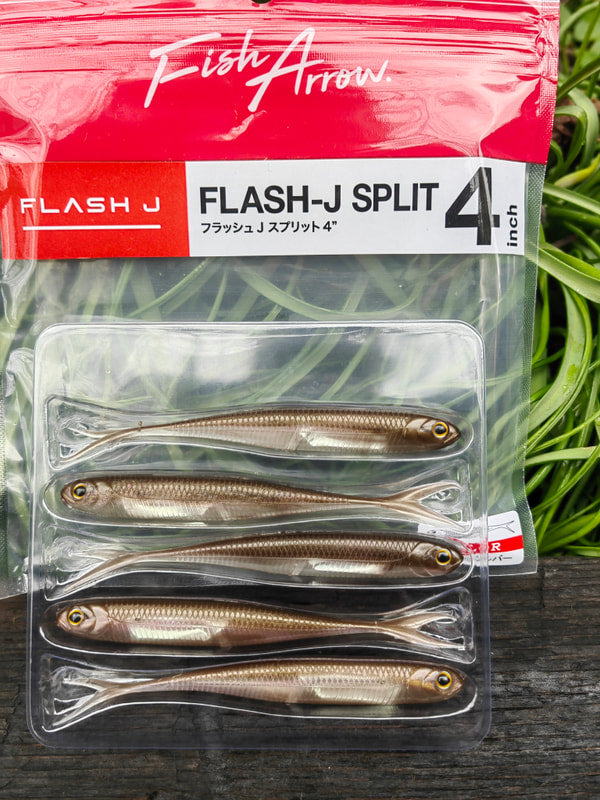 Fish Arrow Flash-J Split 4″ — 07 Wakasagi/Silver — zdjęcie Rybomania