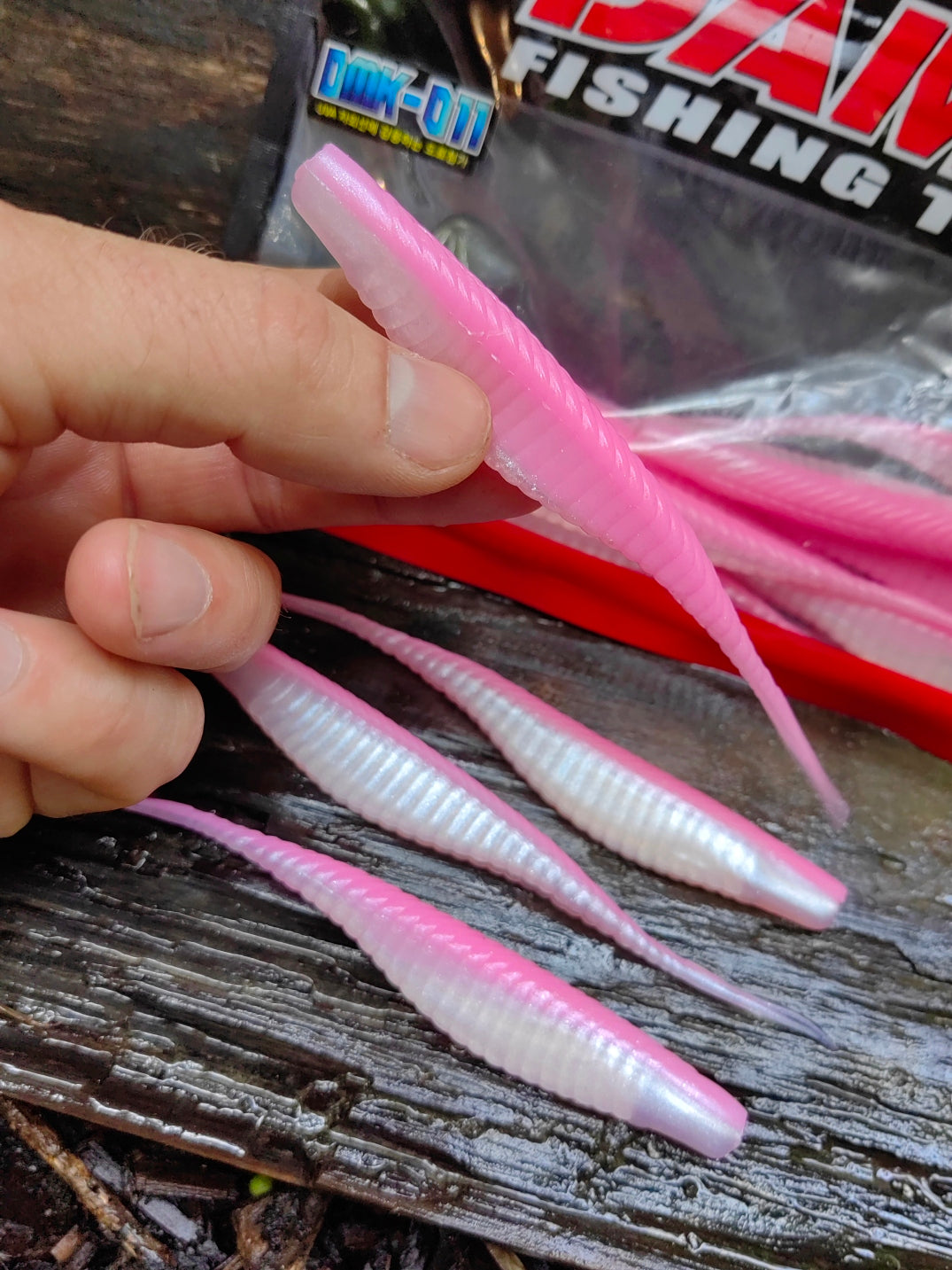 ARMOR SHAD PINK PEARL WHITE 2 #480 — zdjęcie Rybomania