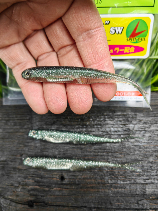 Fish Arrow Flash-J Split 4″ SW — 112 Inakko/Silver — zdjęcie Rybomania