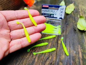 Damiki Hameru Worm A (ST) 2″ — 216 Glow · 12 szt.