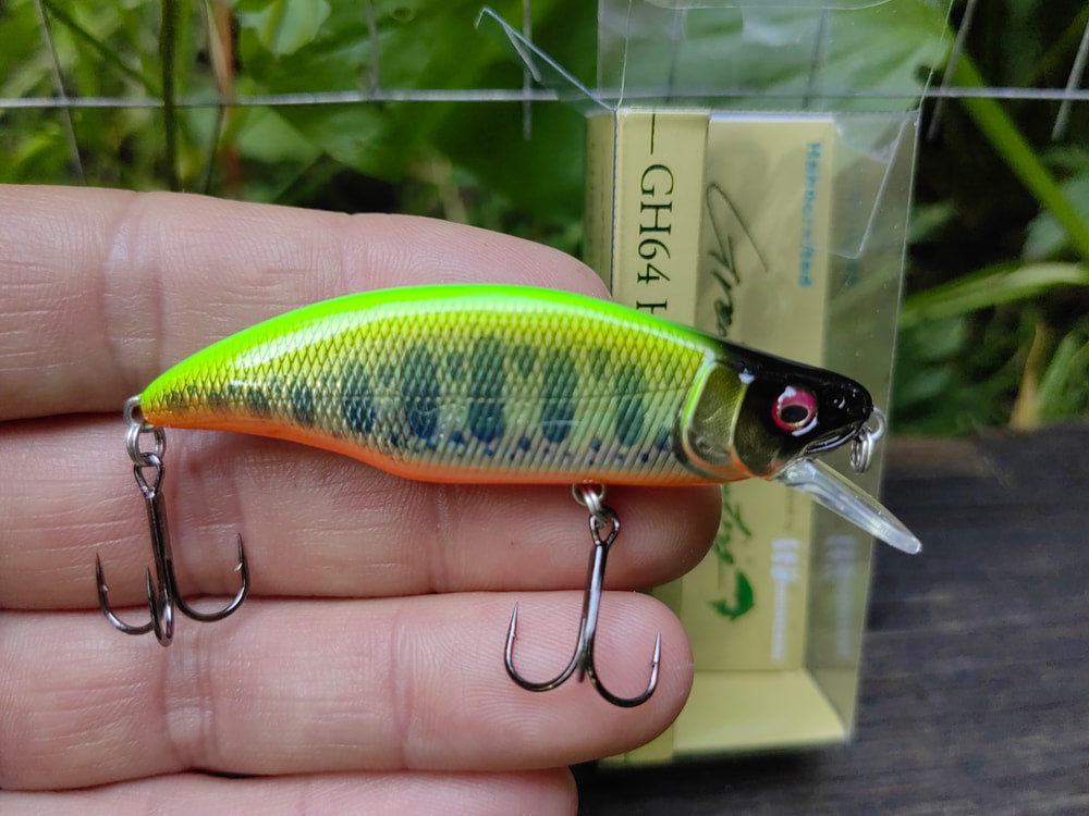 Megabass GH64 Humpback — LZBO LZ Lime Back OB #15 — zdjęcie Rybomania
