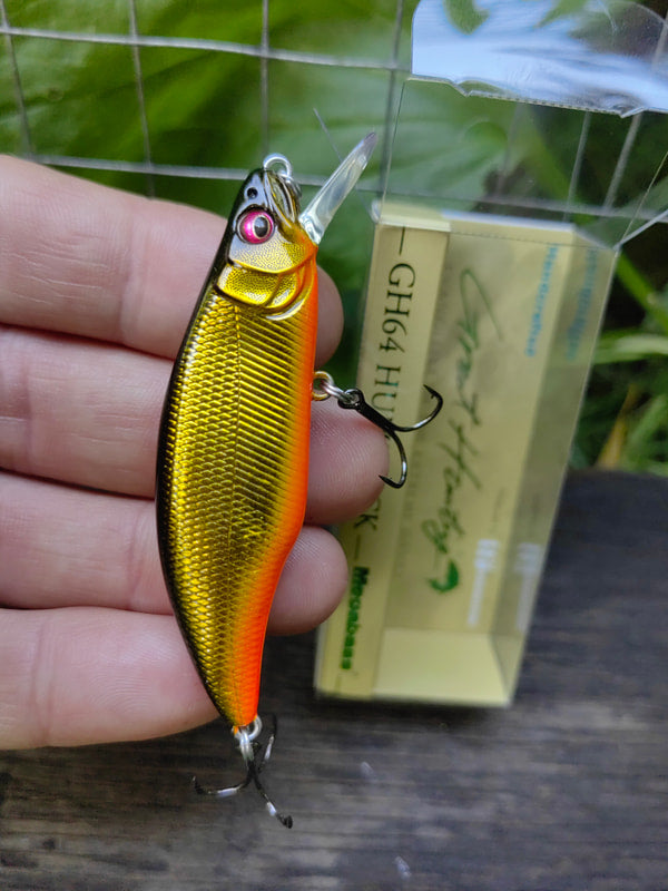 Megabass GH64 Humpback — MK M Kinkuro #10 — zdjęcie Rybomania
