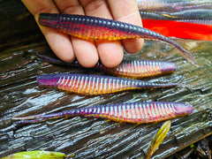 ARMOR SHAD RED BONE FLAKE 2 #443