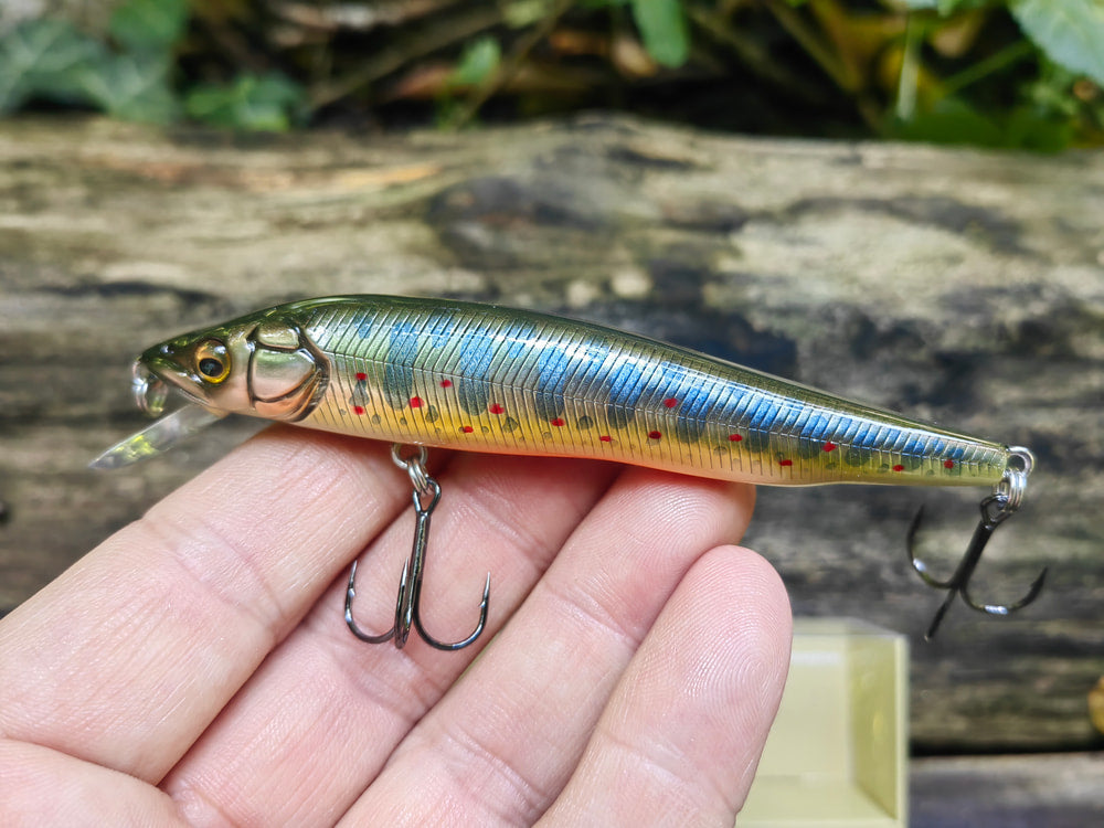 Megabass GH95 — TI #02 Takumi Iwana — zdjęcie Rybomania