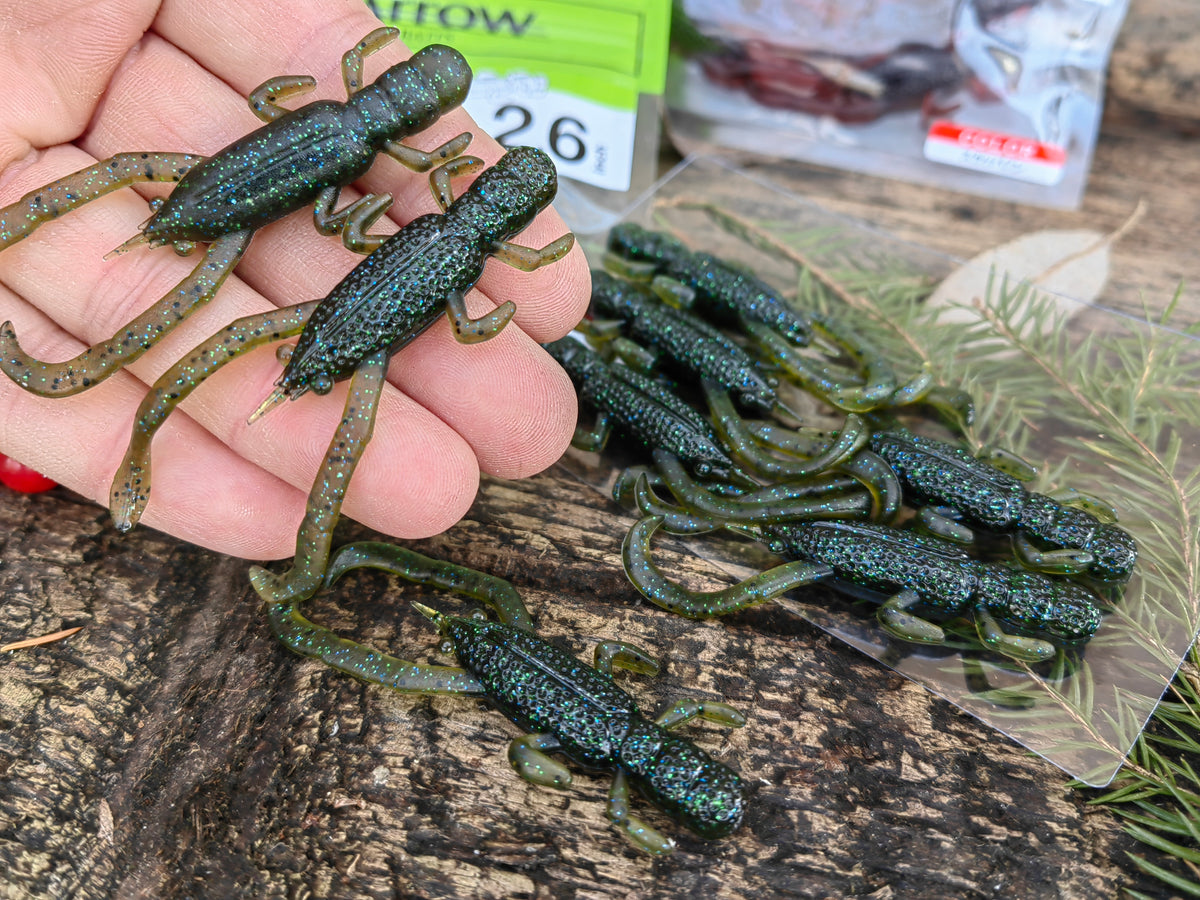 Free Rig Shrimp 2.6 Weed Neon #04 — zdjęcie Rybomania