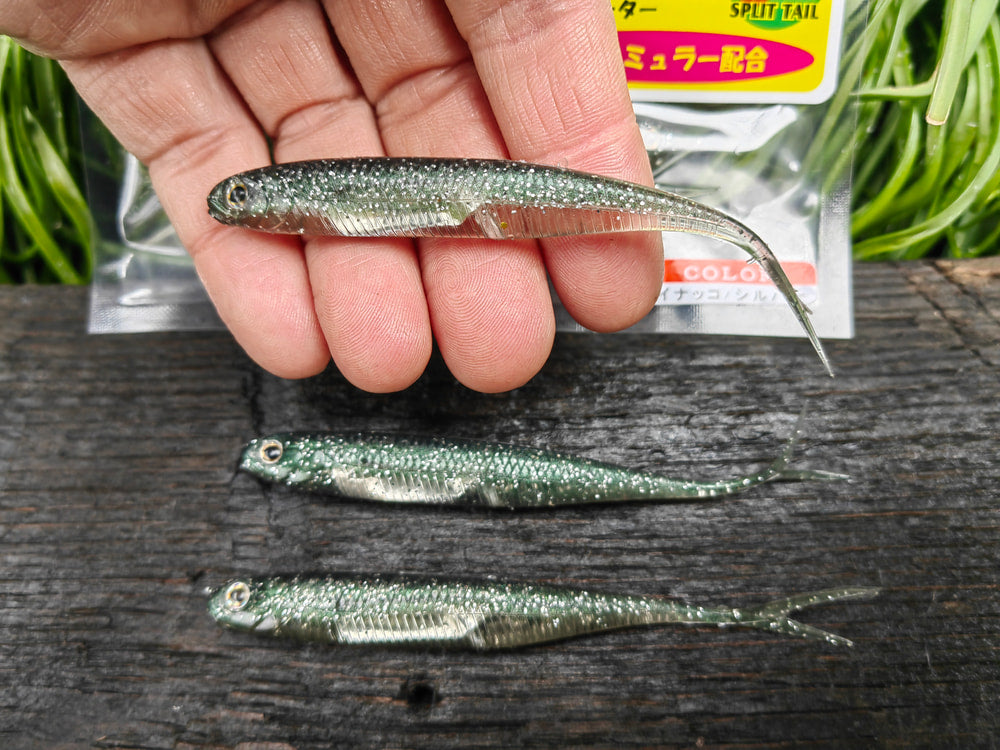 Fish Arrow Flash-J Split 4″ SW — 112 Inakko/Silver — zdjęcie Rybomania