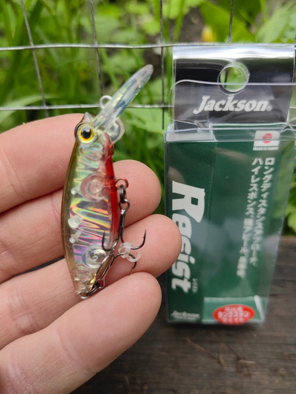 Jackson Resist 45 — COS Clear Olive Shad — zdjęcie Rybomania