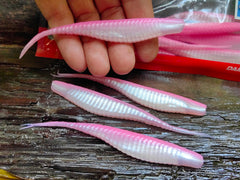 ARMOR SHAD PINK PEARL WHITE 2 #480